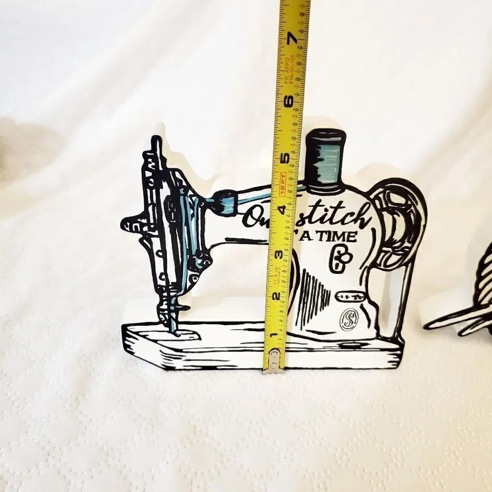 Sewing Machine & Yarn Tabletop Decor by Ashland